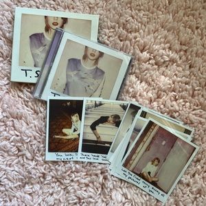 Taylor Swift 1989 Album with Polaroids